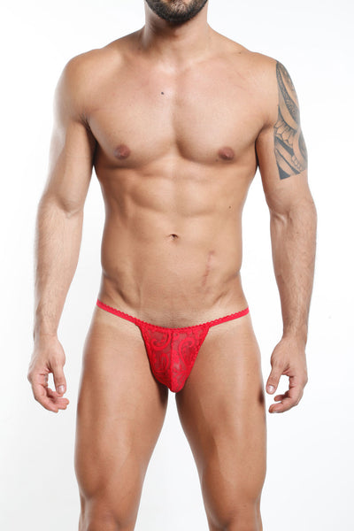 Secret Male SMI008 Slip Bikini - Rojo