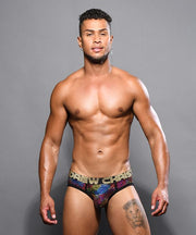 Disco Camouflage Brief w/ Almost Naked