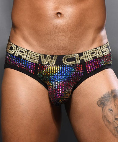 Disco Camouflage Brief w/ Almost Naked